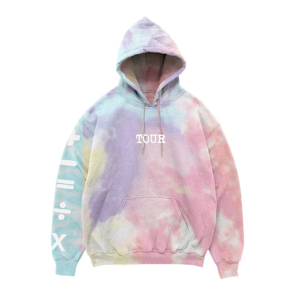  -=÷× Tour Tie-dye Hoodie