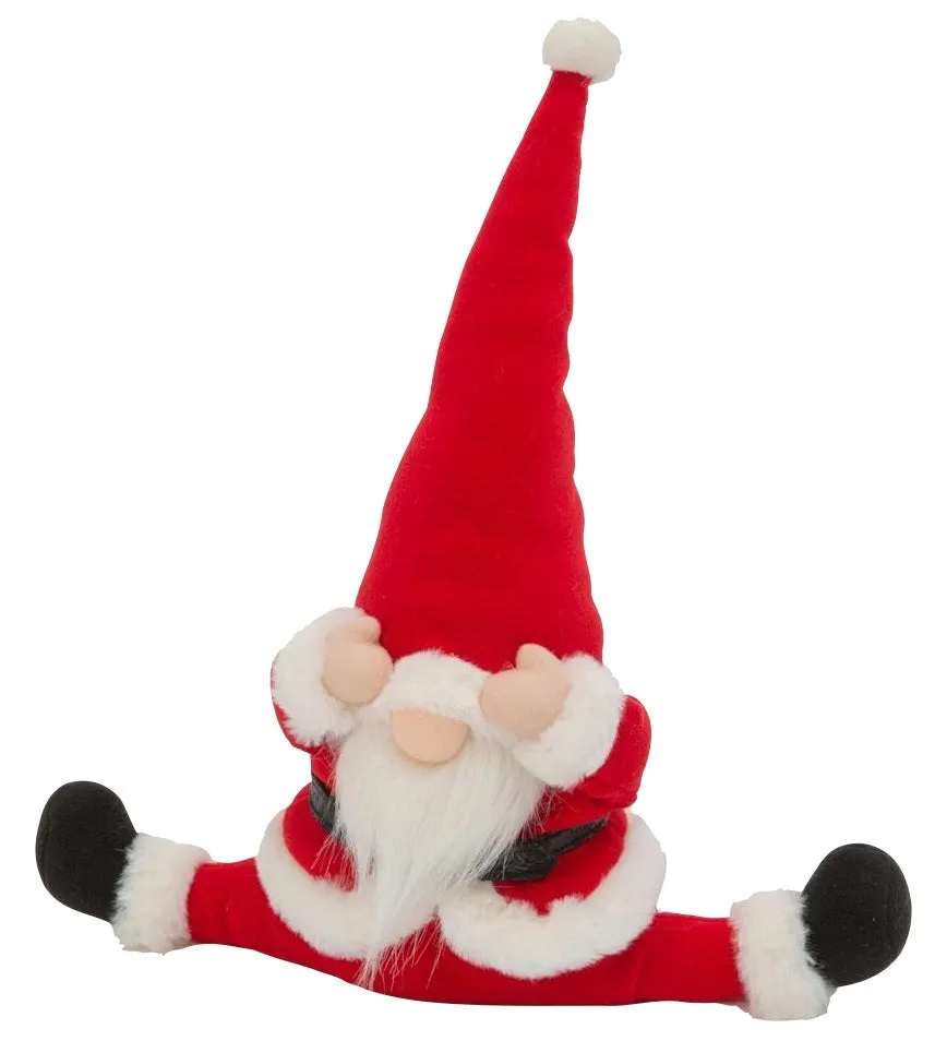 12" Fabric Holiday Gnome Figurine