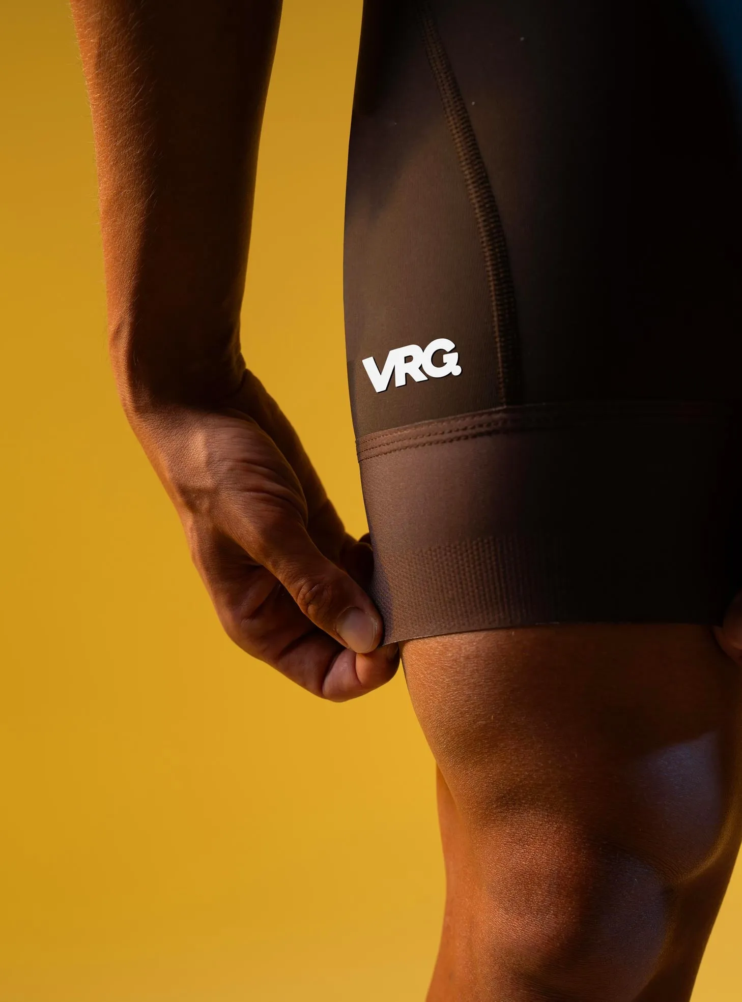 309 VRG BIB SHORT OLIVE - MEN