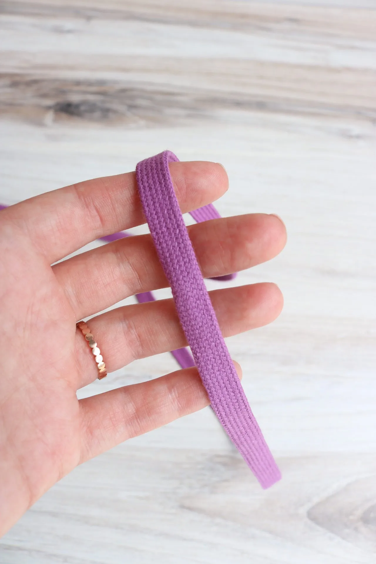 3/8" Flat Cotton Twill Cording