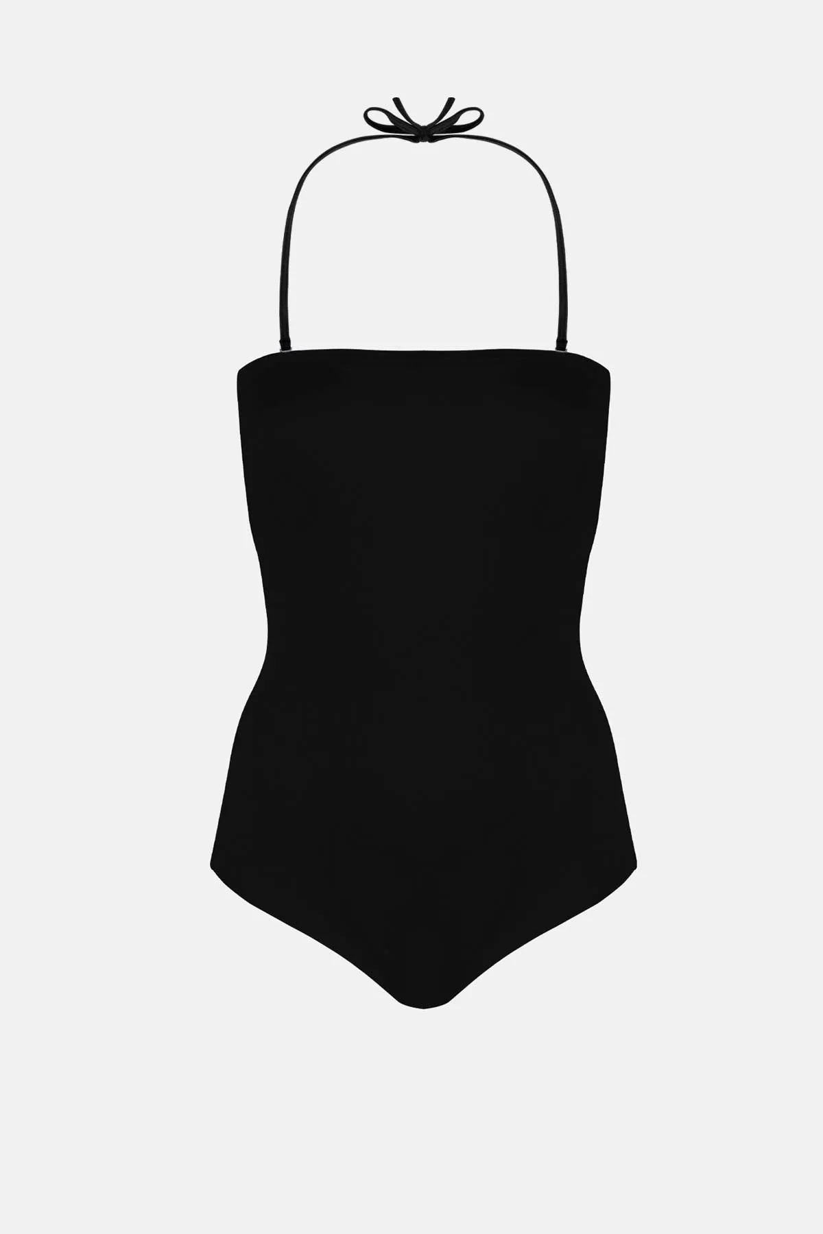 79358 Black Strapless Swimsuit