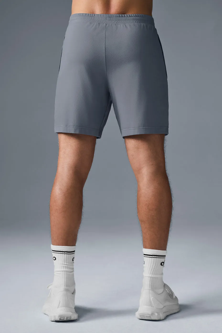 7" Conquer React Performance Short - Steel Grey