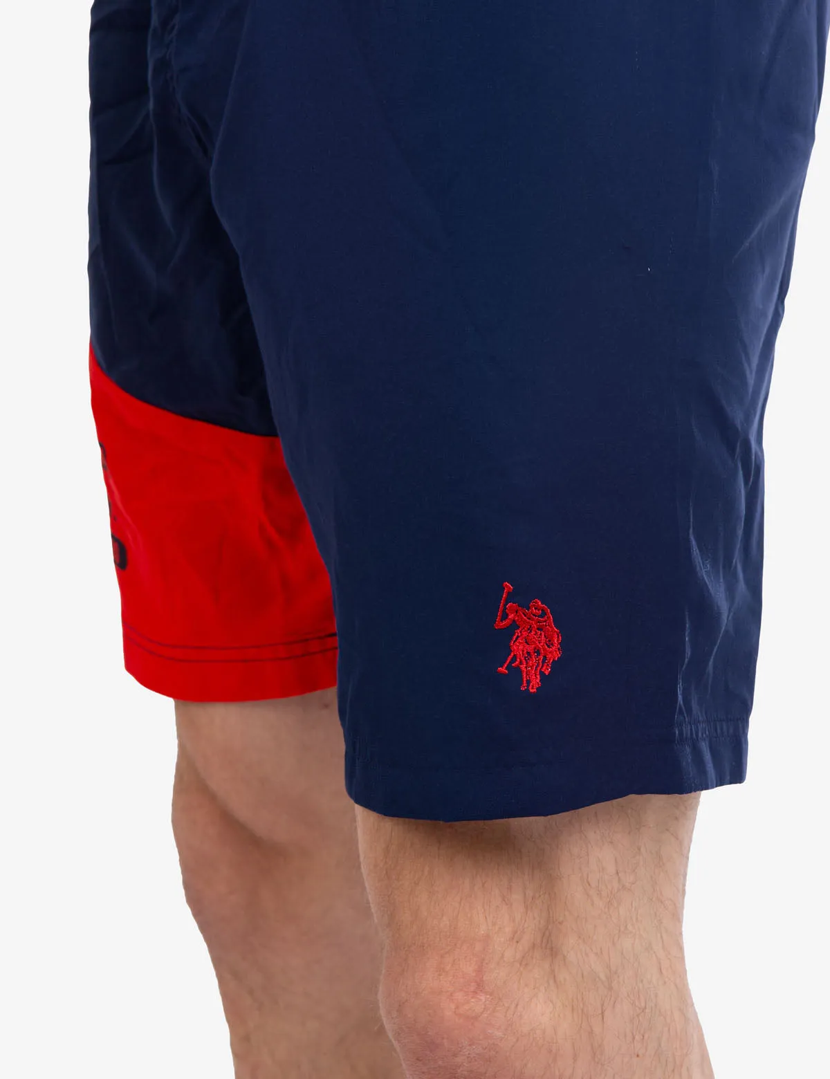 7" USPA COLORBLOCK SWIM TRUNKS