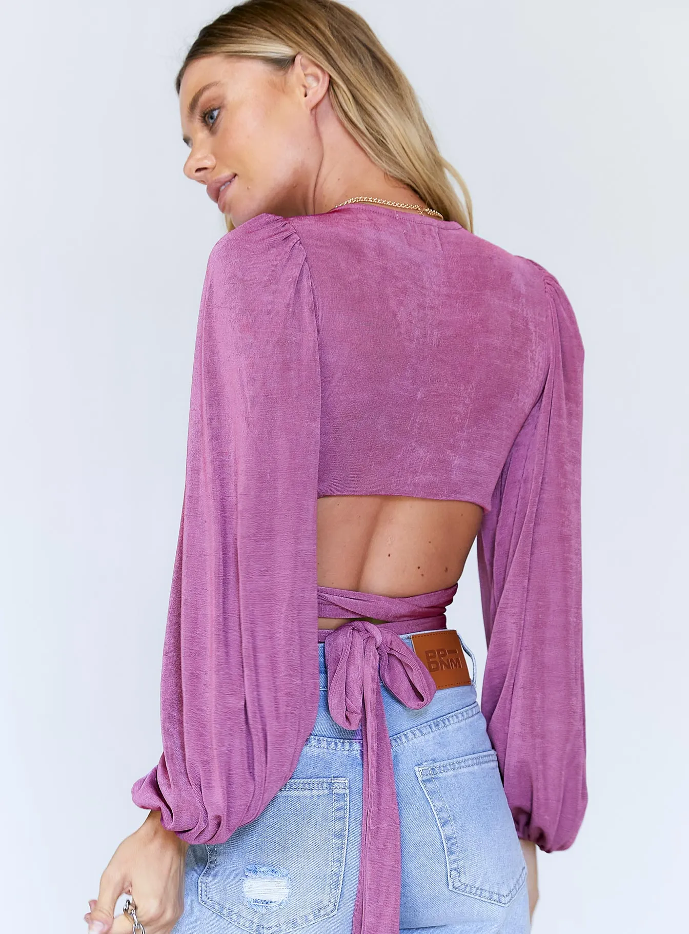 Adi Long Sleeve Top Purple