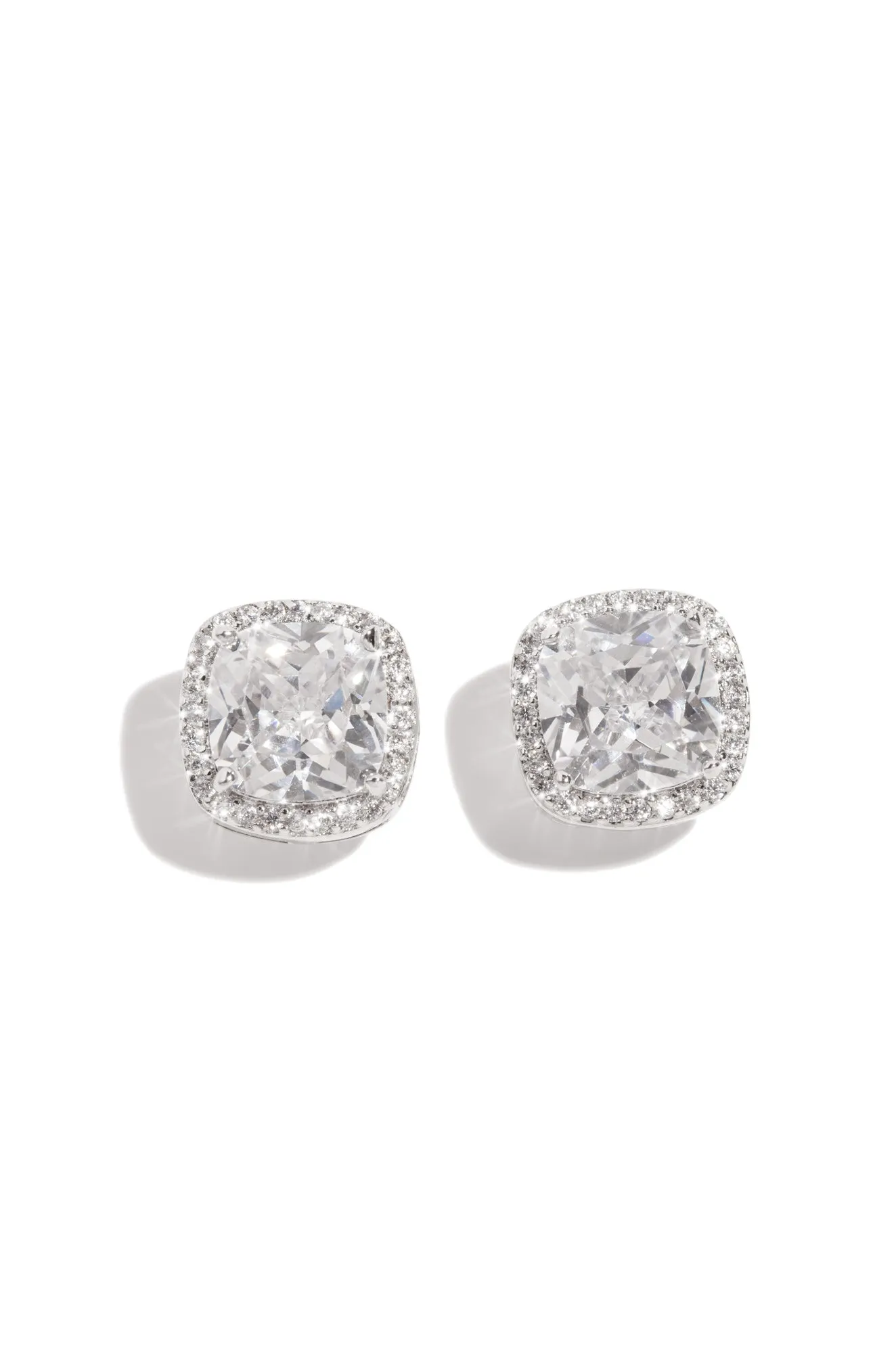 Adore Studded Earring - Silver