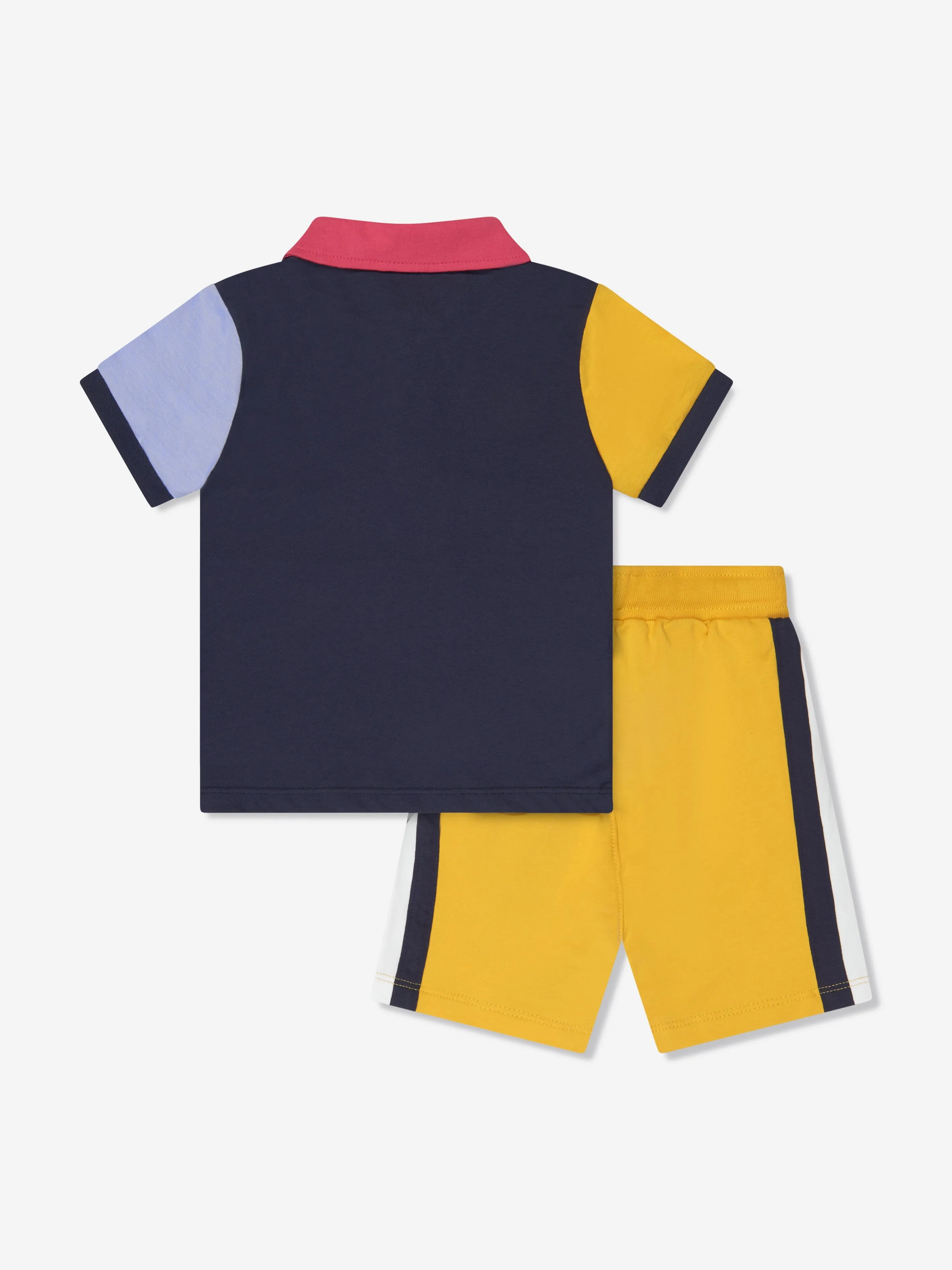 Aigner Baby Boys Polo Shirt And Shorts Set in Navy