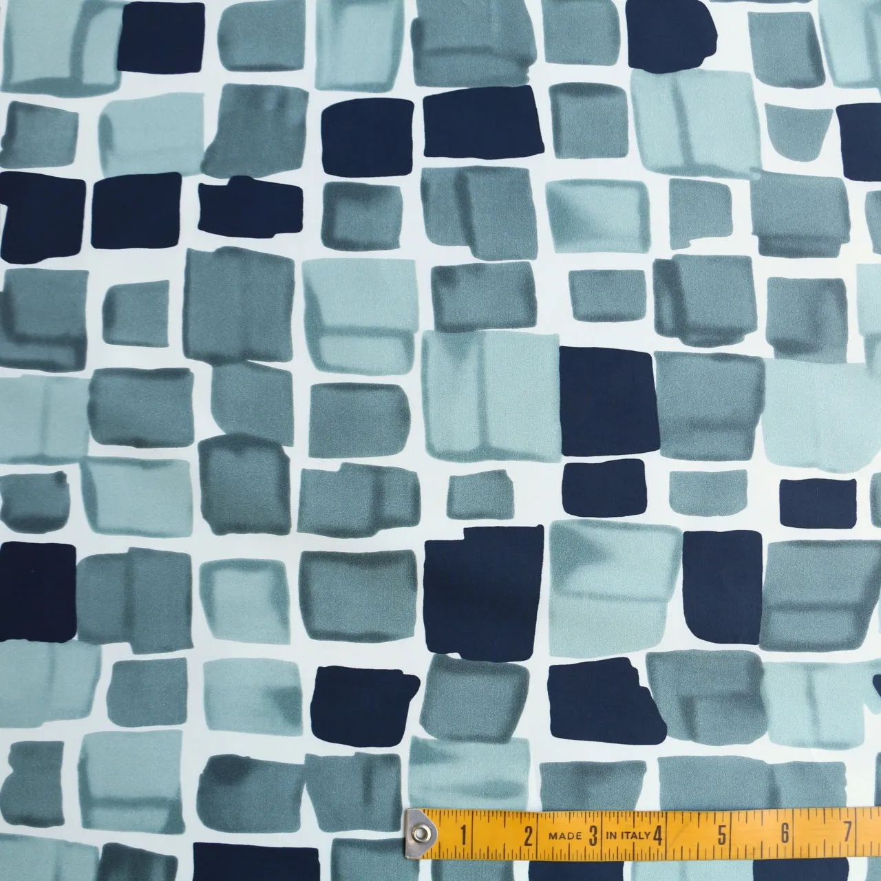 Aquatic Tiles Poplin