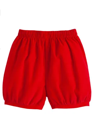 Banded Shorts | Red Corduroy (12M, 18M, 24M, 2T)