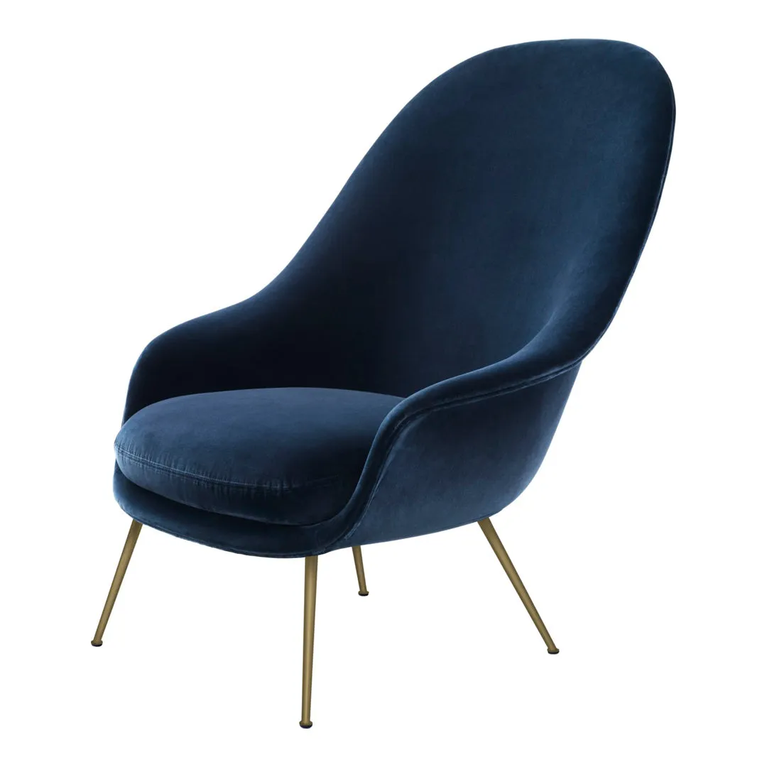 Bat Lounge Chair - High Back - Conic Base