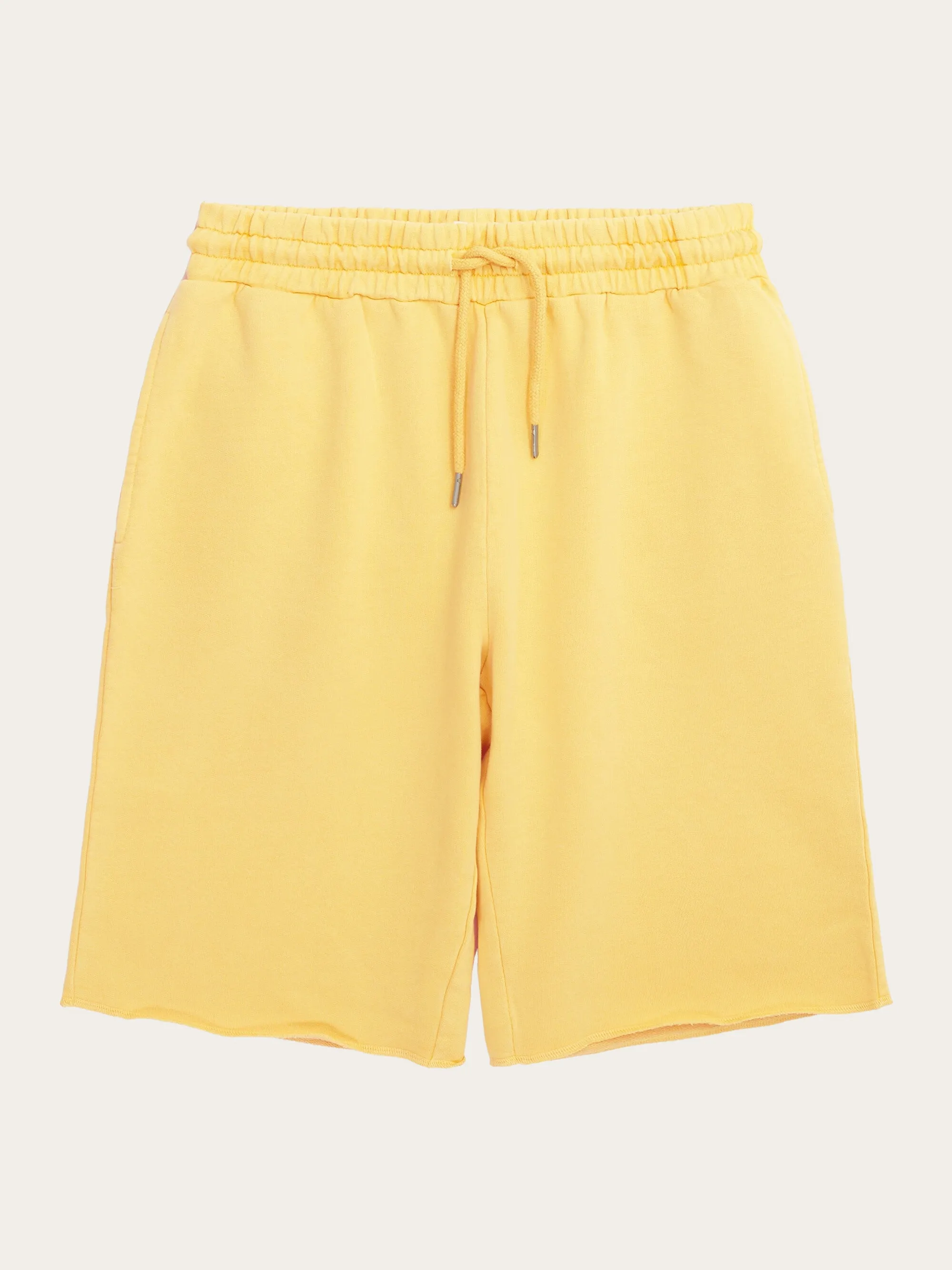 BIRCH sweat shorts - GOTS/Vegan - Misted Yellow