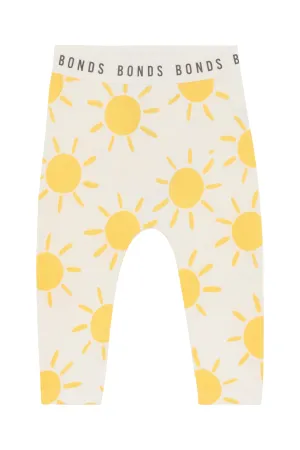 Bonds Wondercool Eyelet Leggings - Sun-Burst Yellow