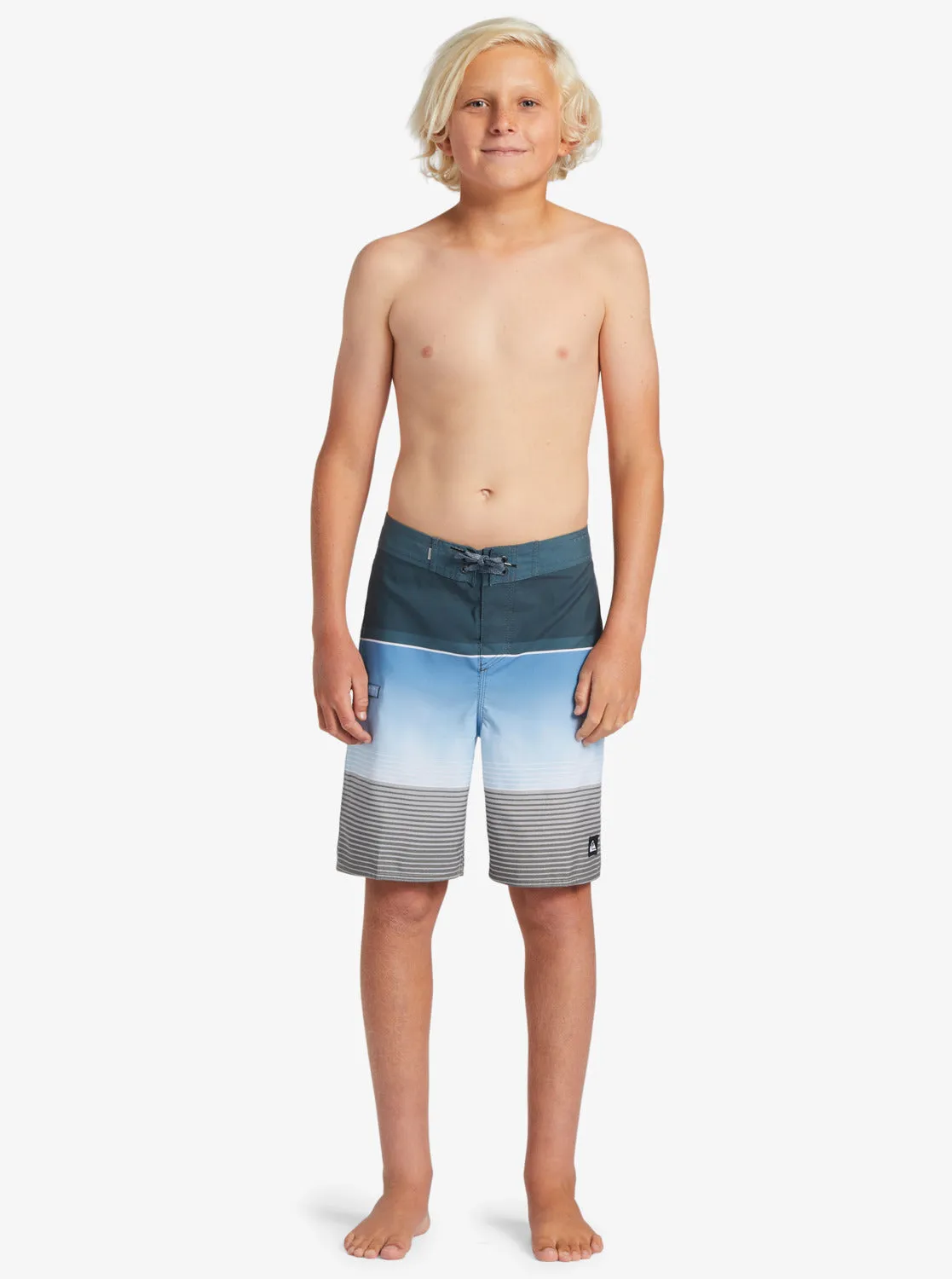 Boys 8-16 Everyday Slab 17 Boardshorts - Midnight Navy