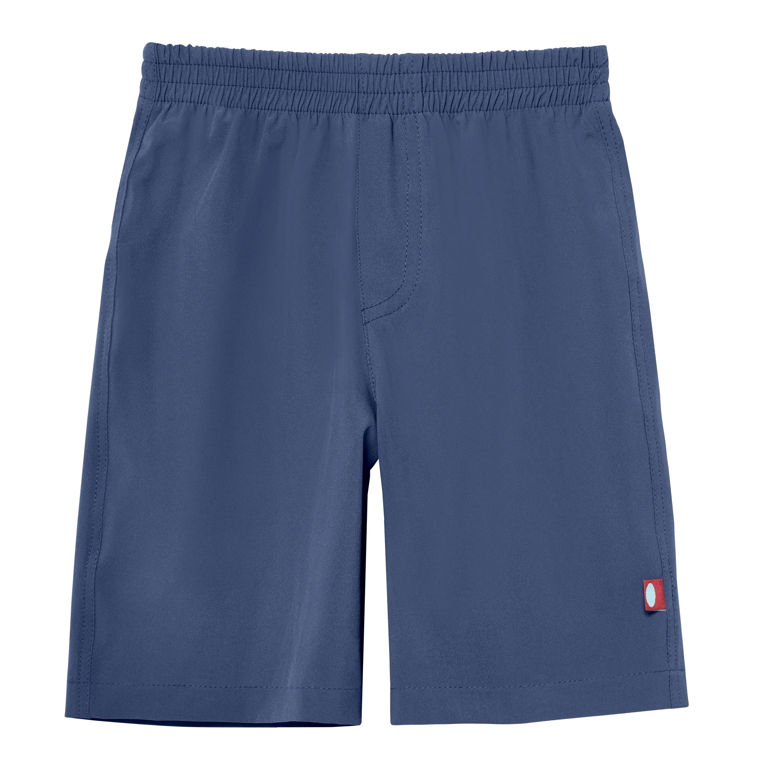 Boys UPF 50  Soft Stretch Club Swim Trunks  - Above The Knee Fit | Navy