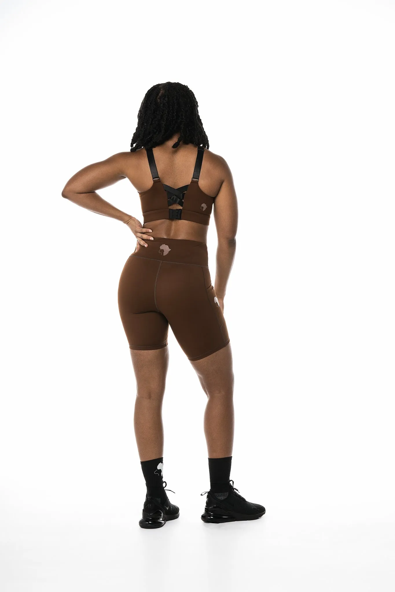 Brown Sugar Biker Shorts