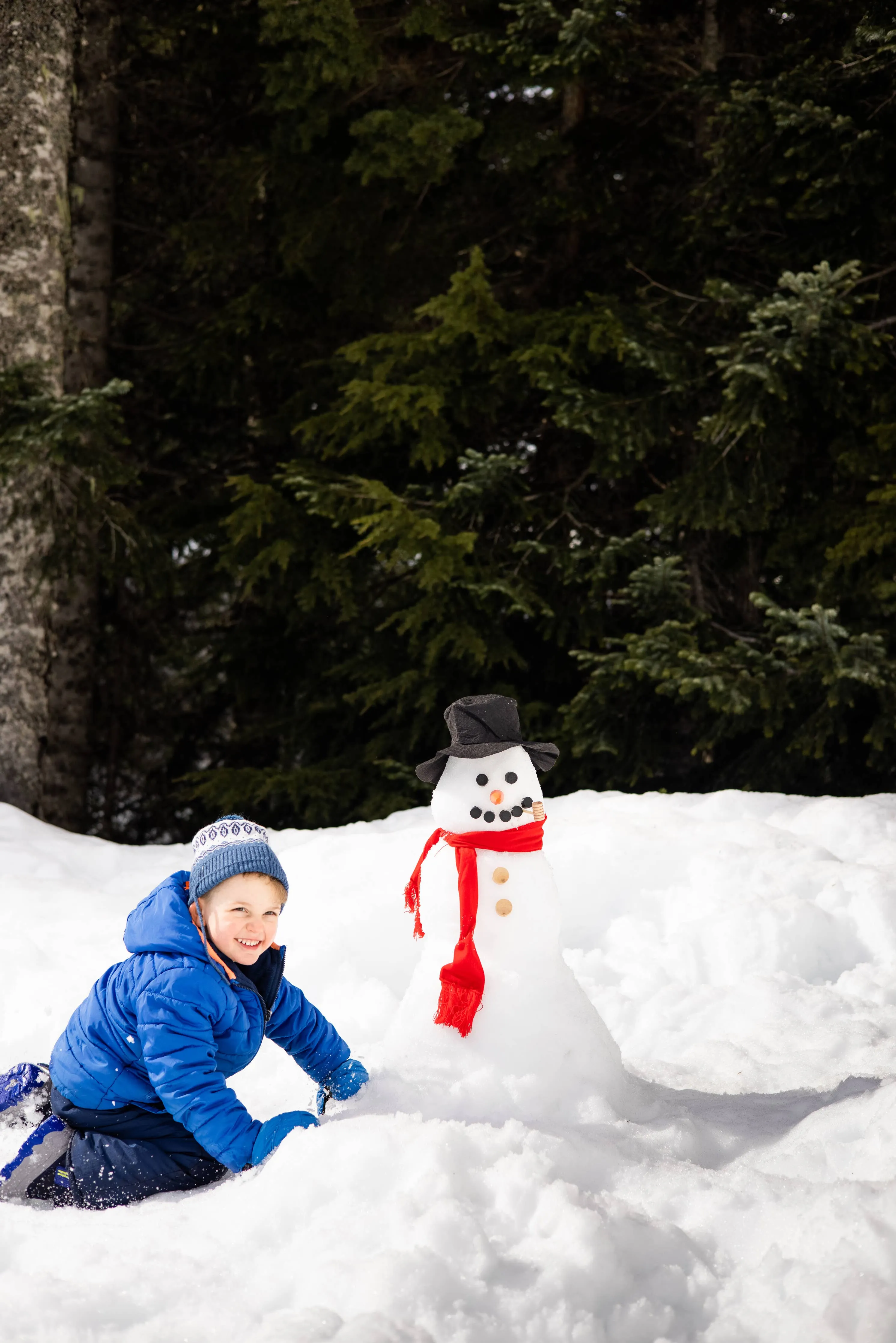 Build Your Own Snowman Christmas & Holiday Kit, DIY Kit