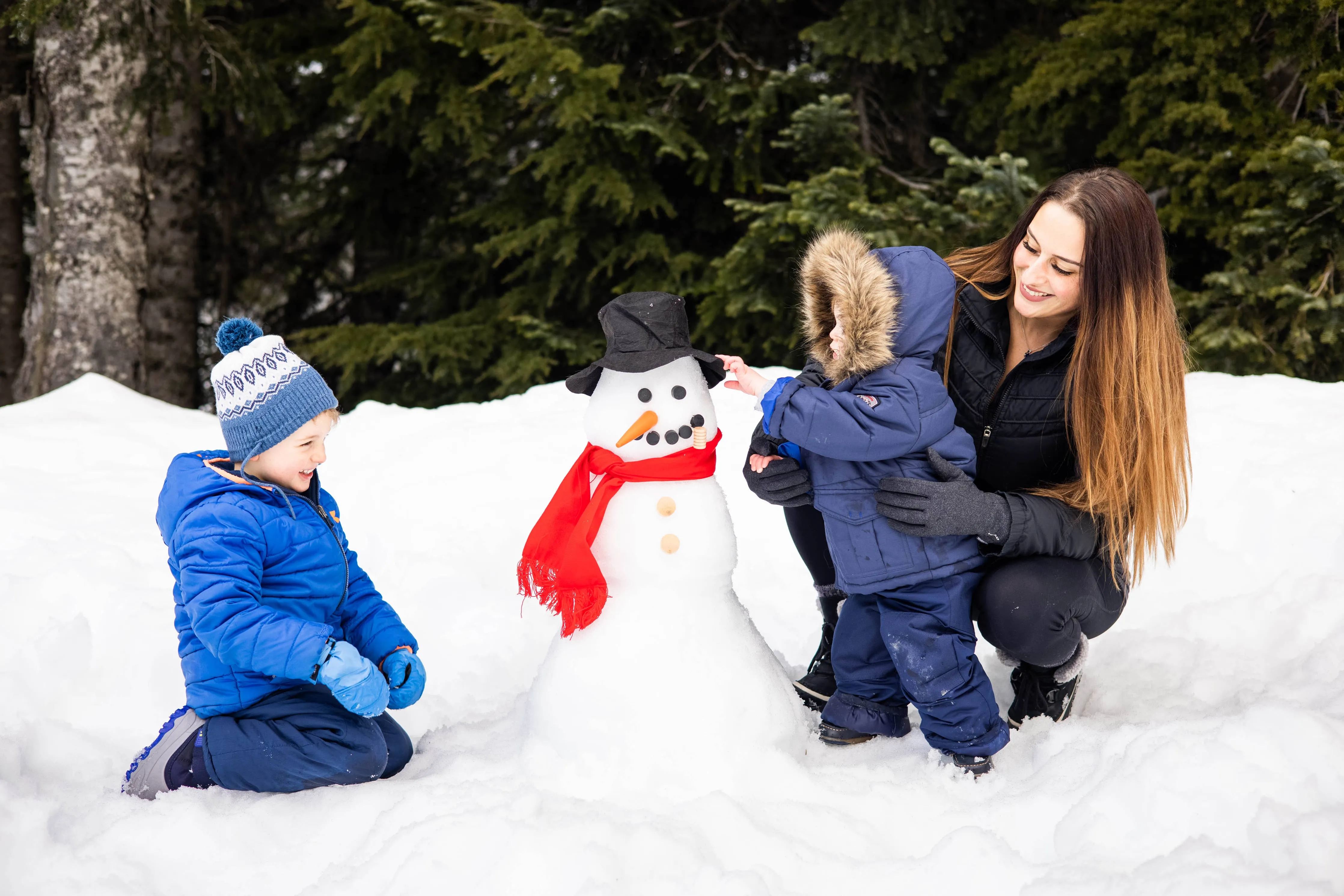 Build Your Own Snowman Christmas & Holiday Kit, DIY Kit