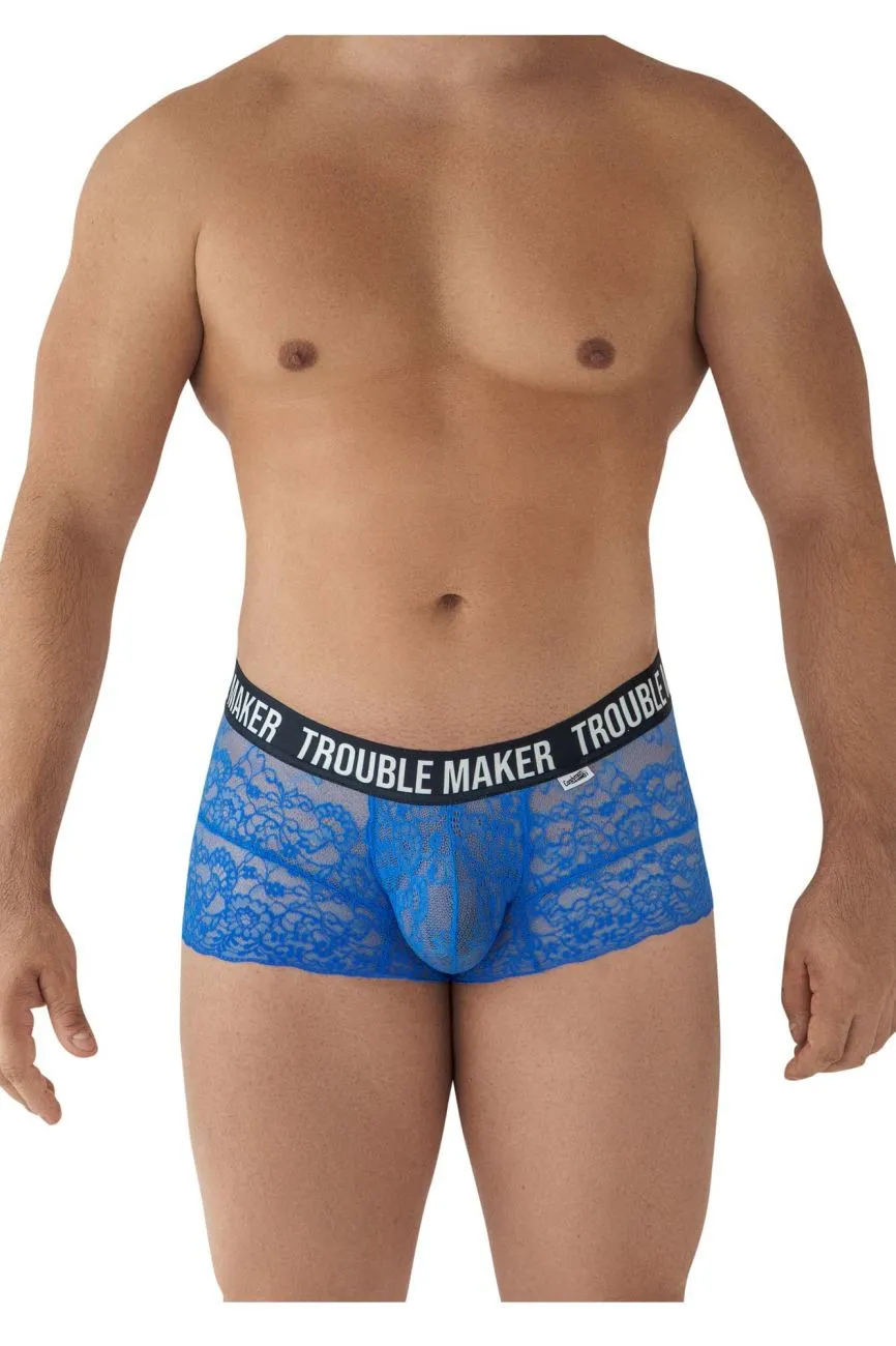 CandyMan 99616 Trouble Maker Lace Trunks Color Dark Blue