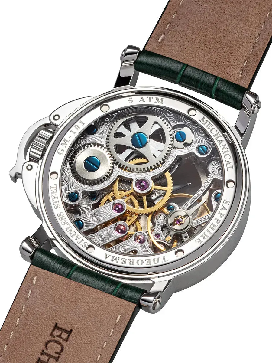 Casablanca Theorema - GM-101-18 | GREEN | mechanical watch by Theorema Germany