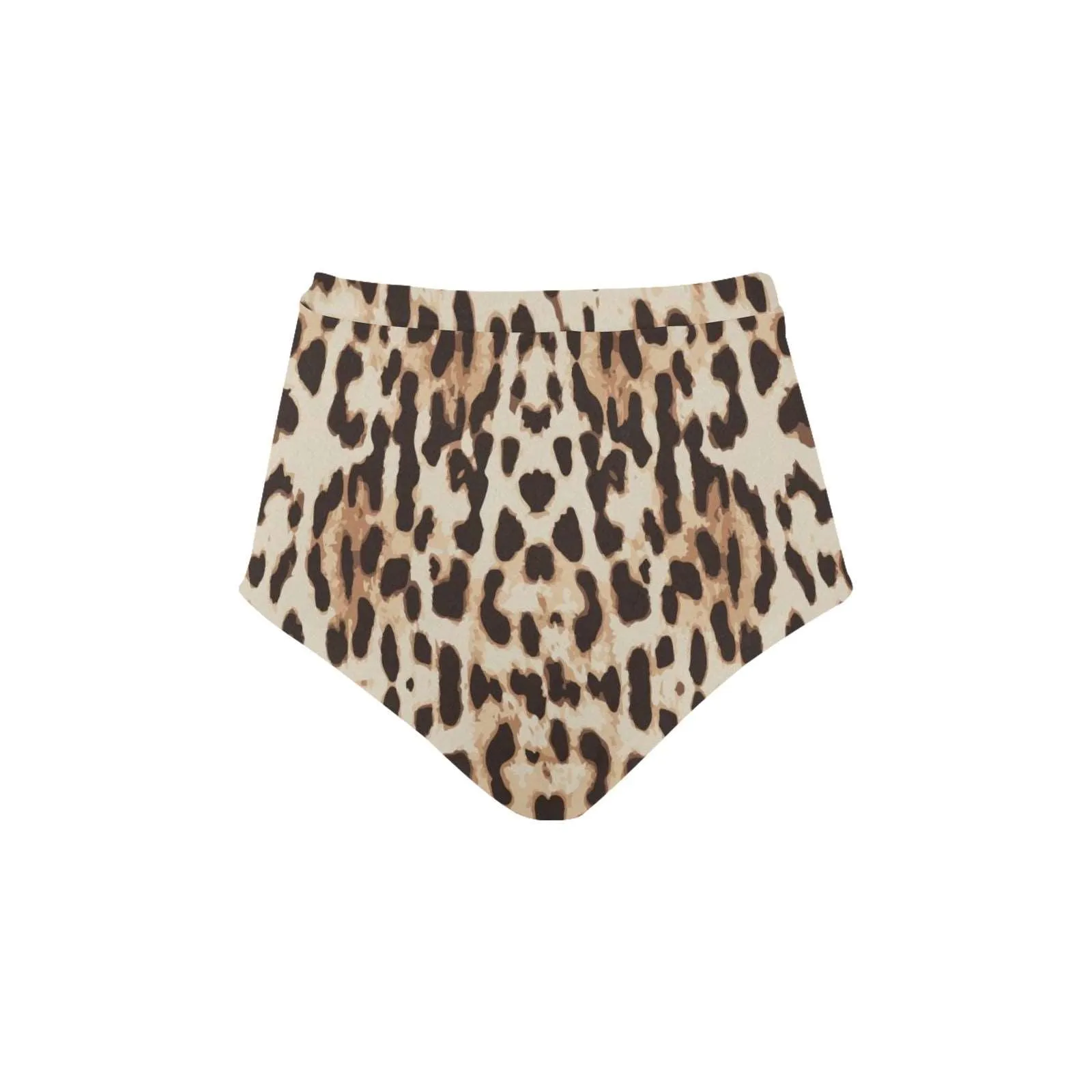 Cheetah Women's High-Waisted Bikini Bottom