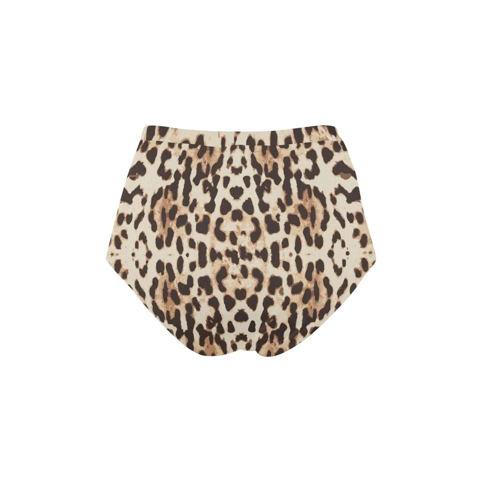 Cheetah Women's High-Waisted Bikini Bottom