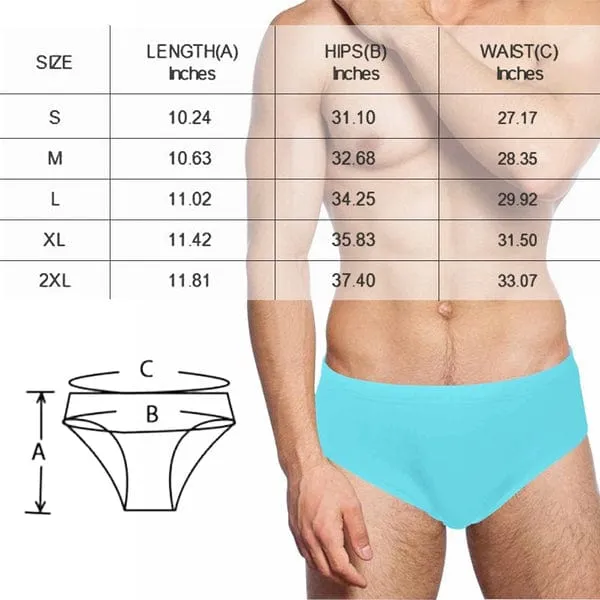 #Couple Matching Swimwear Custom Face Seamless Bikini Set Triangle Swim Briefs Personalized Swim Shorts Bathingsuit