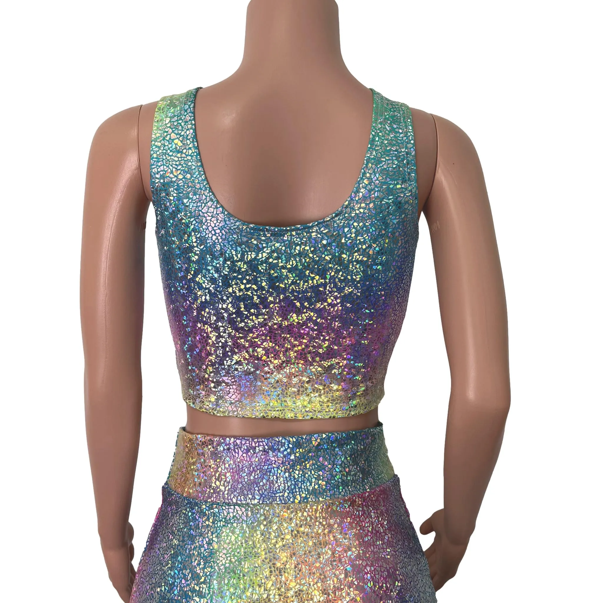 Crop Tank Top - Rainbow Avatar