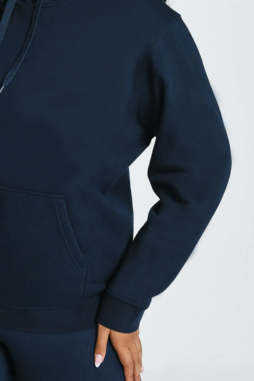 Curve Everyday Pullover Hoodie - Navy Blue