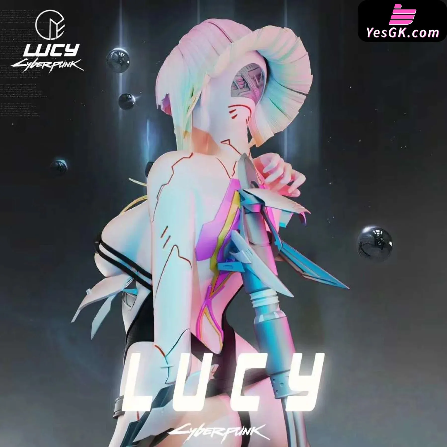 Cyberpunk Edgerunners Lucy Resin Statue - YEER TOYS Studio [Pre-Order Closed]