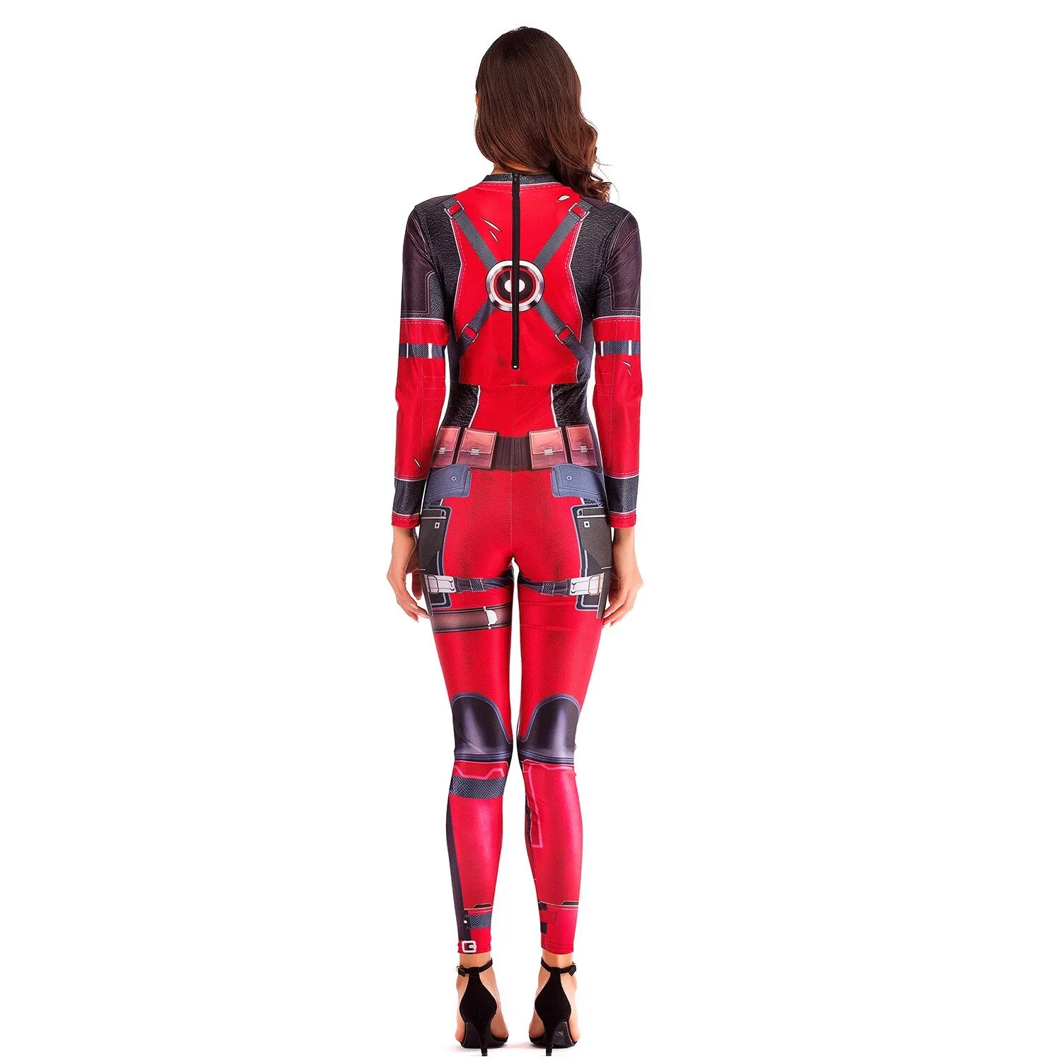 DEADPOOL Jumpsuit Costume for Women