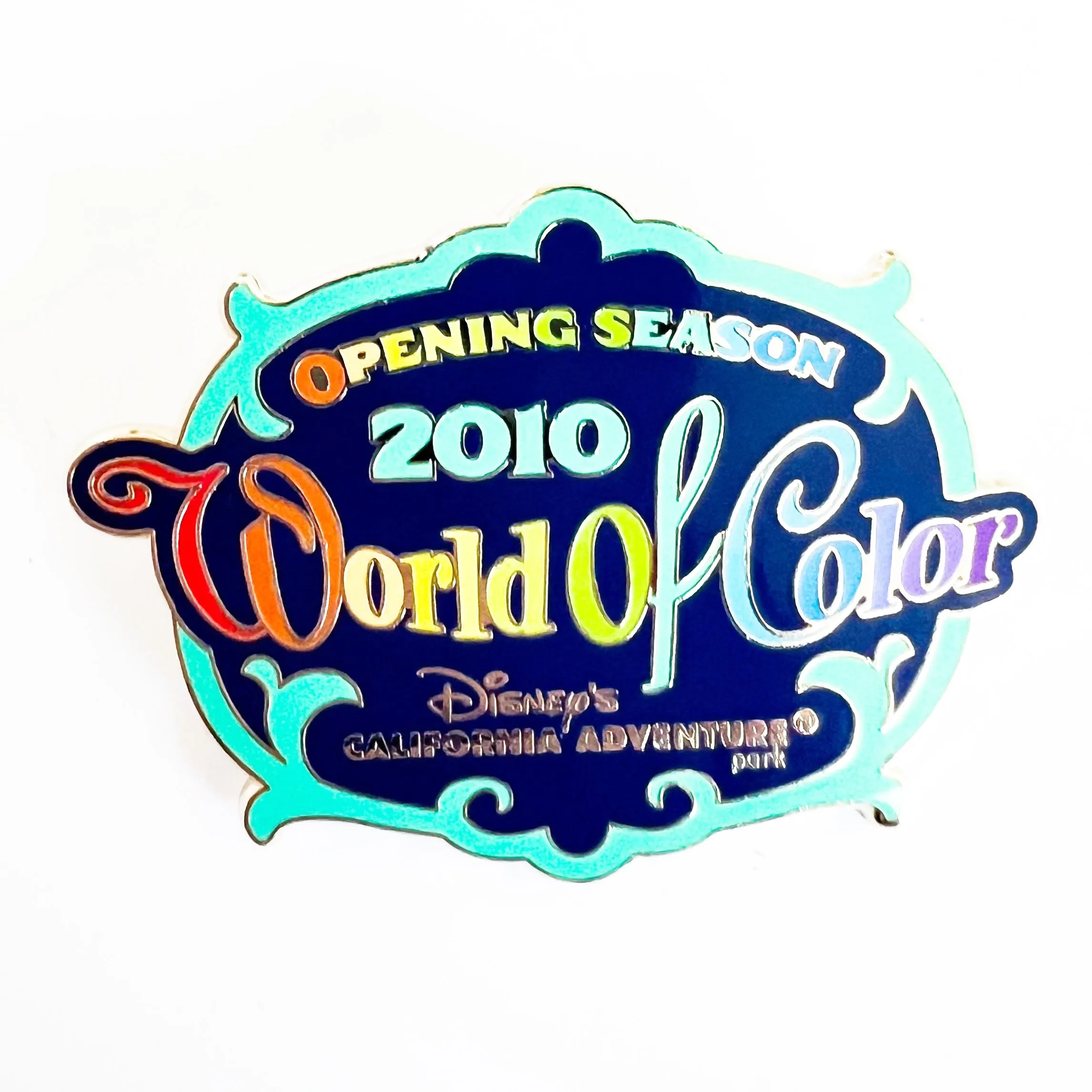 Disney DCA Annual Passholder World of Color Opening Season 2010 Pin