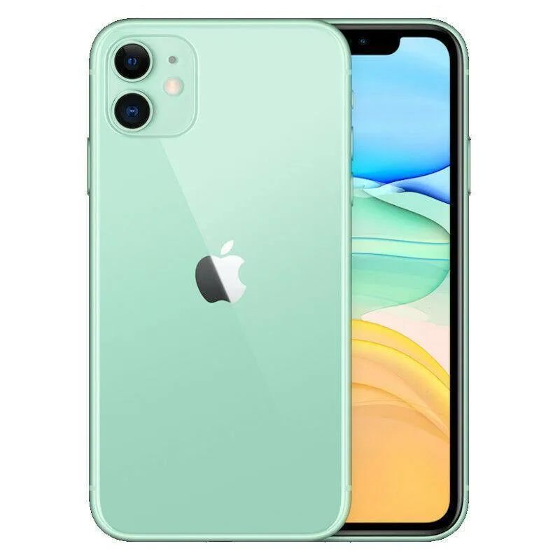 Eco-Deals - iPhone 11 Green 256GB (Unlocked) - Battery Health Under 80%