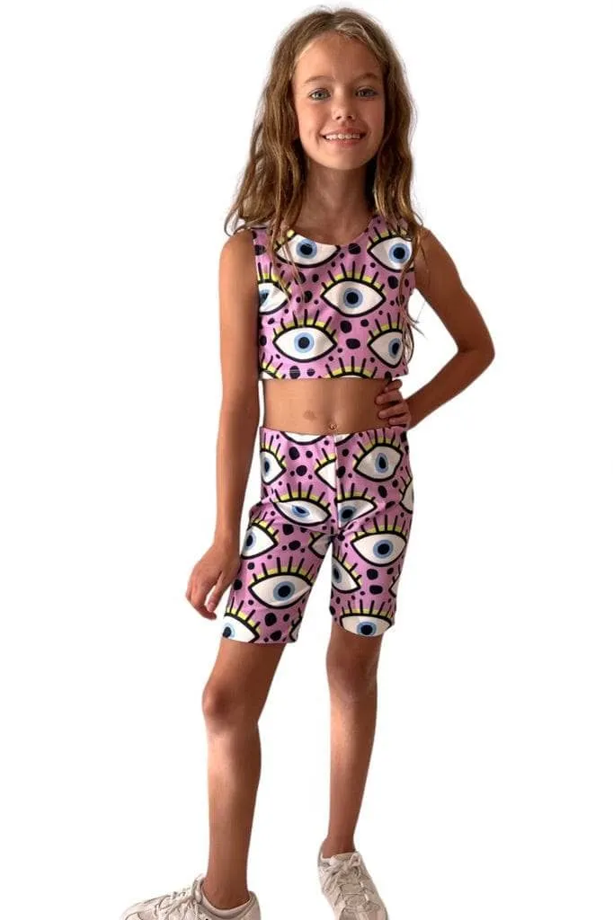 Evil Eye Athletic Set with shorts