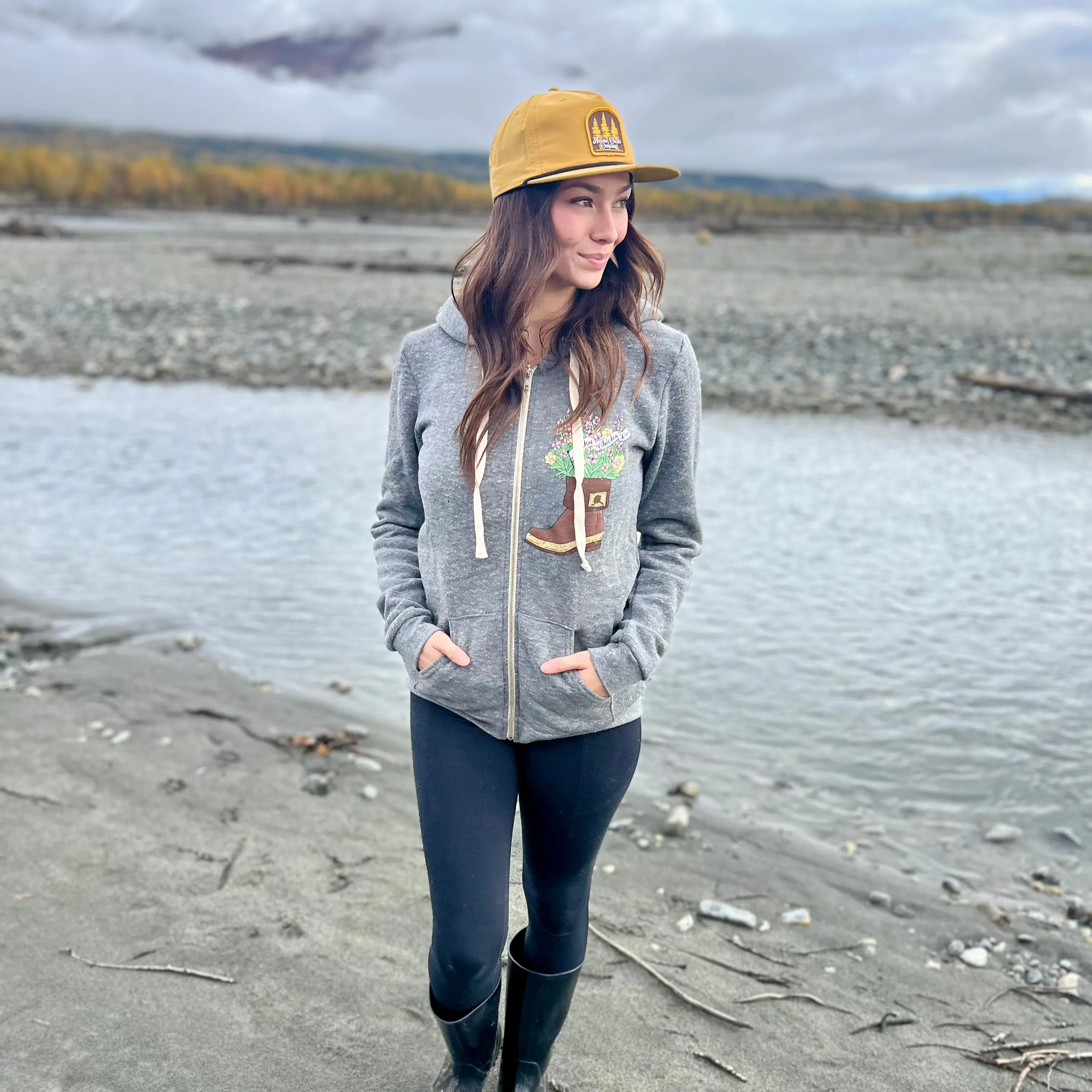 Fireweed Boot Zip-Up Hoodie