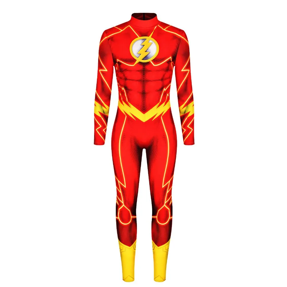 FLASH Jumpsuit Costume for Men