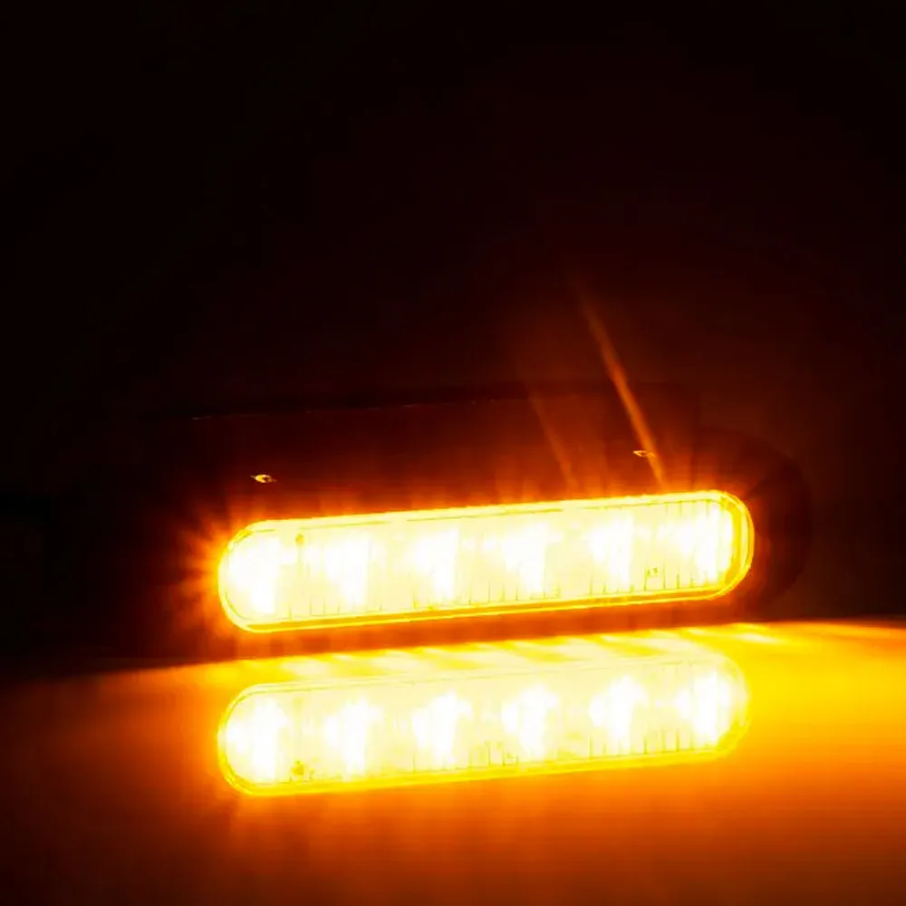 Fristom LED Hazard Warning Strobe Light / Amber