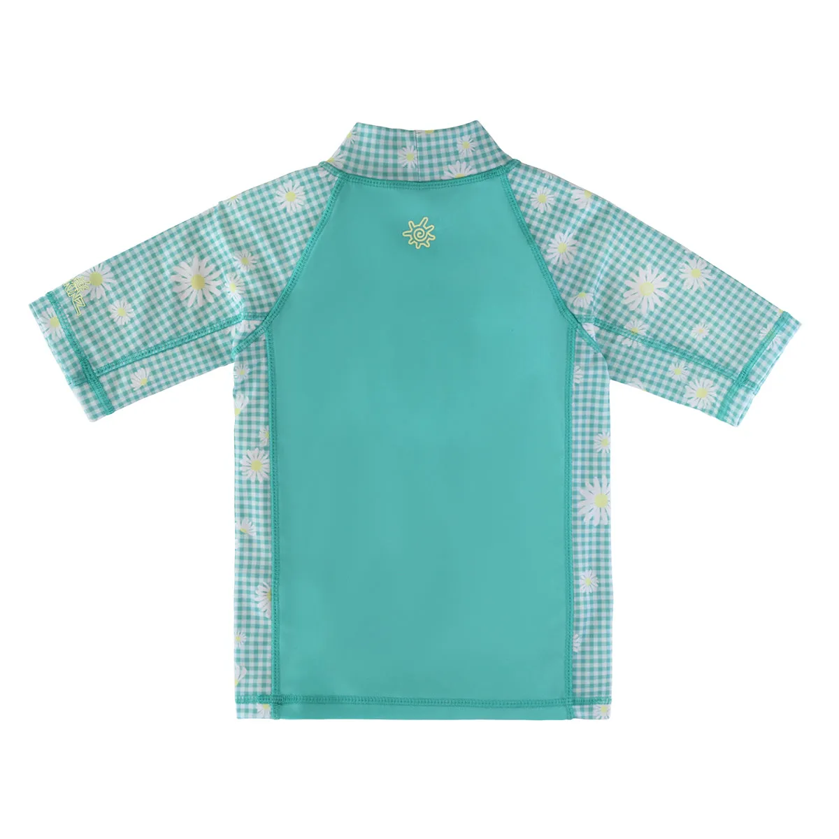 Girl's Short Sleeve Sunny Swim Shirt