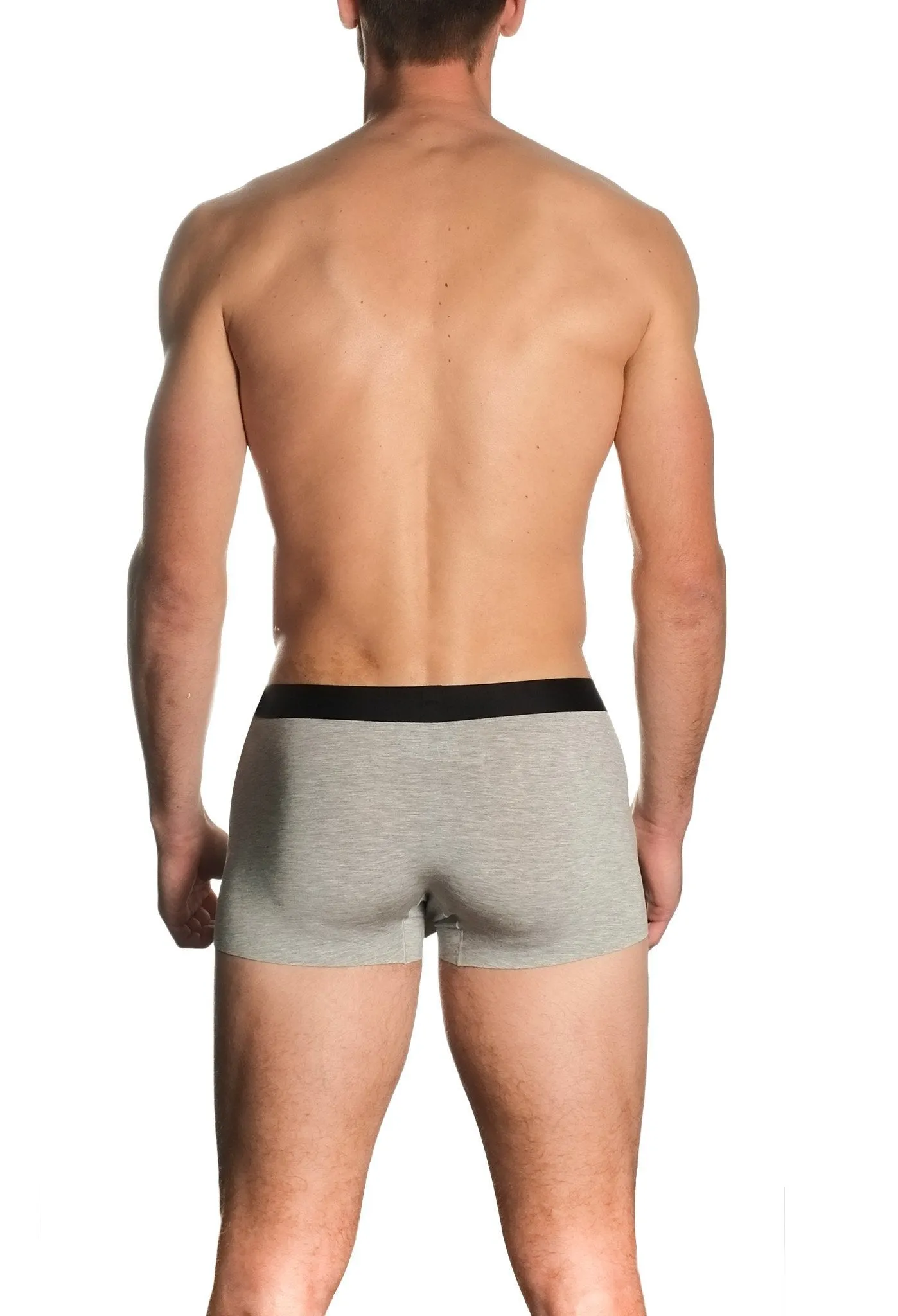 Grey Marle Boxer Trunks