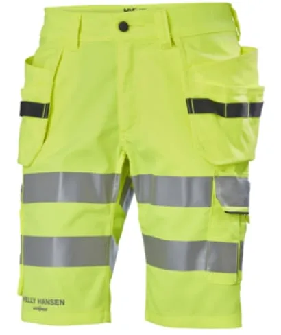 Helly Hansen Alna 2.0 Hi Vis Stretch Work Shorts-77425