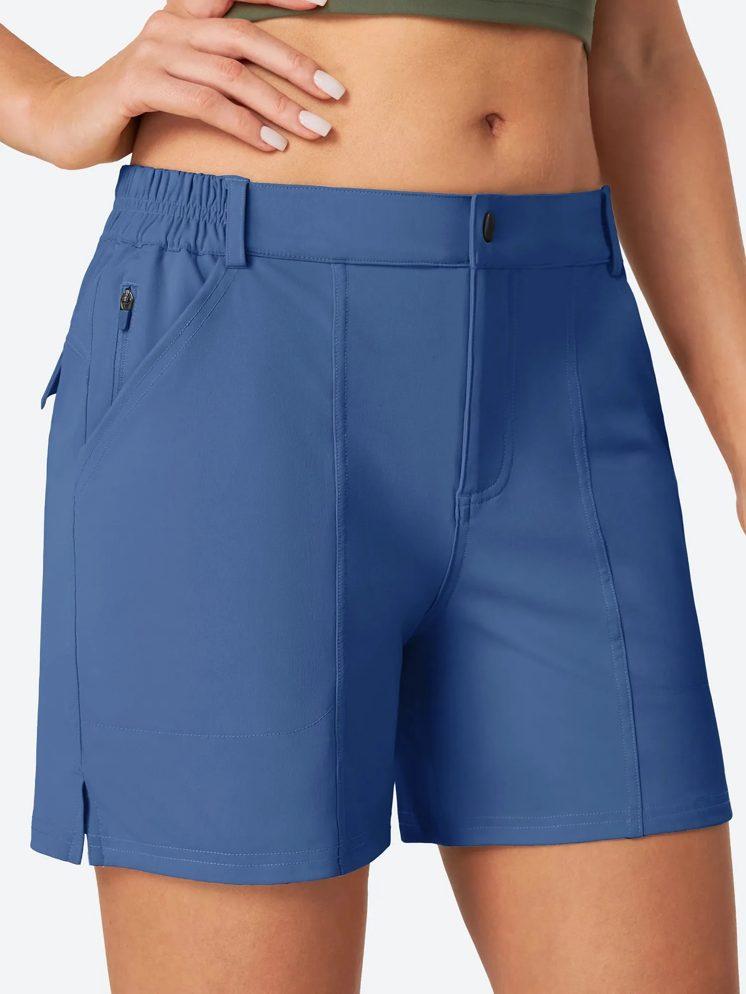 IUGA 5" Quick Dry UPF 50  Hiking Golf Shorts With Pockets