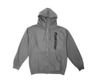 Kessler Vertical Logo Full Zip Hoodie