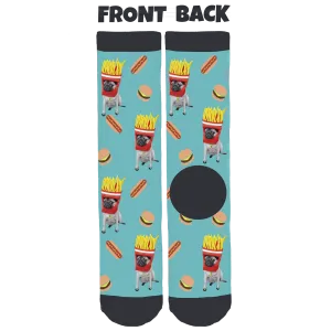 Lil' Pickles Da Pug Crew Socks