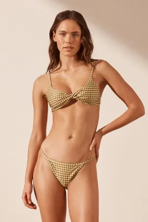 LONG ISLAND TWIST BIKINI TOP