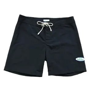 Made in Hawaii Solid Black Boardshorts