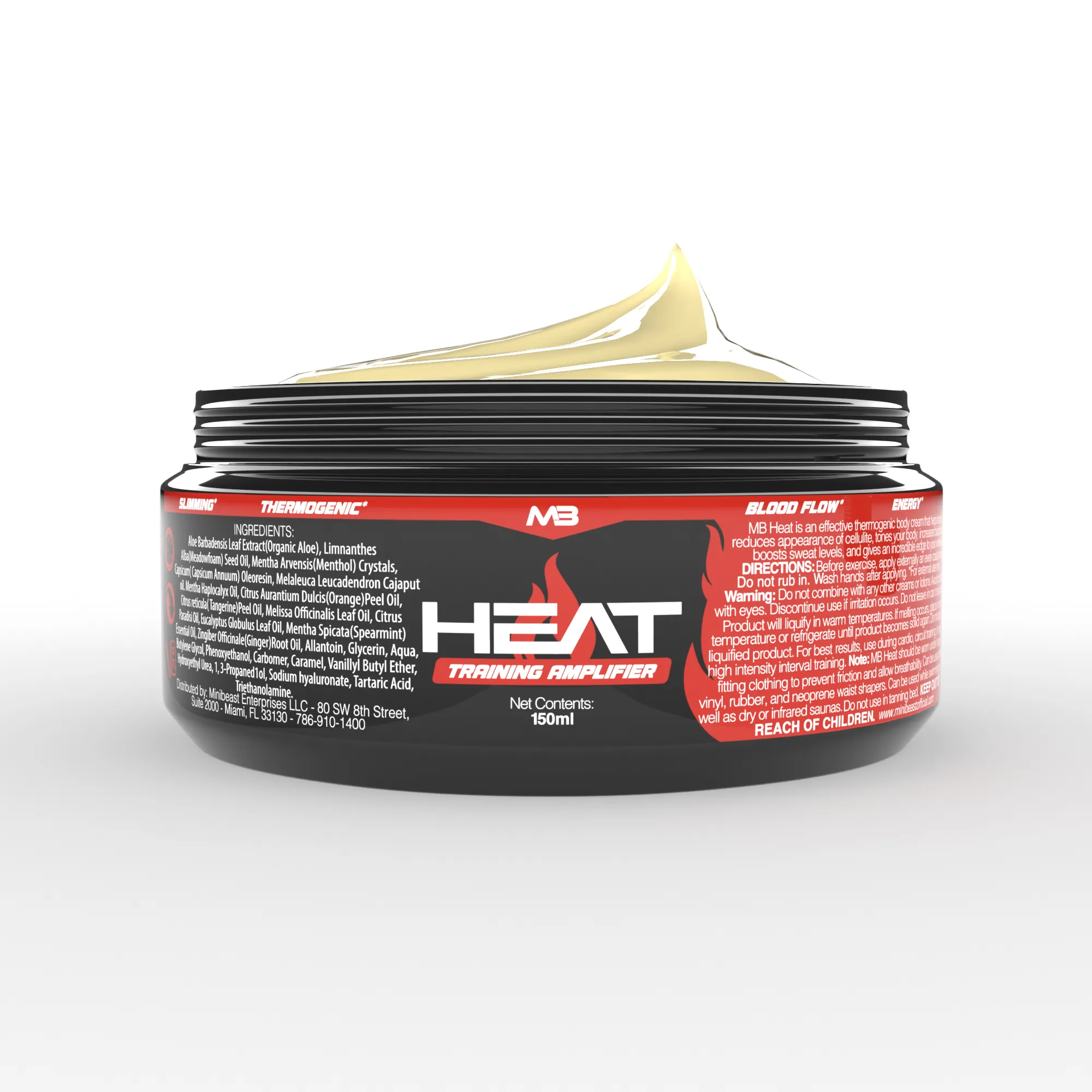 Fat-Burning Cream MB Heat - Enhanced E-Commerce Product Title