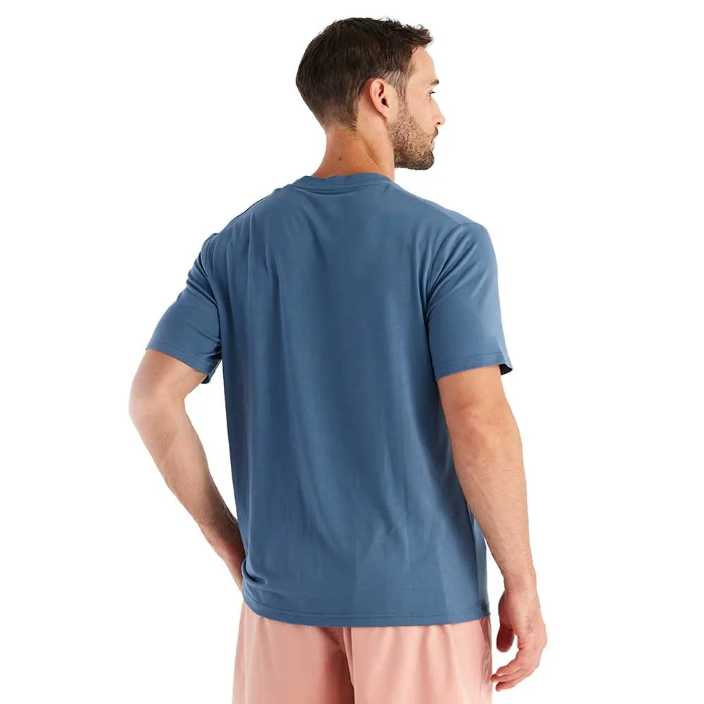 Men's Bamboo Motion Tee - Slate Blue