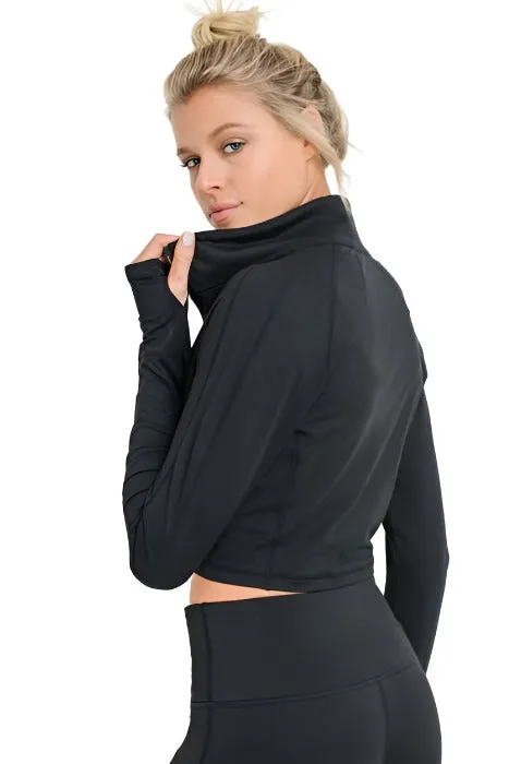 Mono B Crop Jacket AJ2432 Black