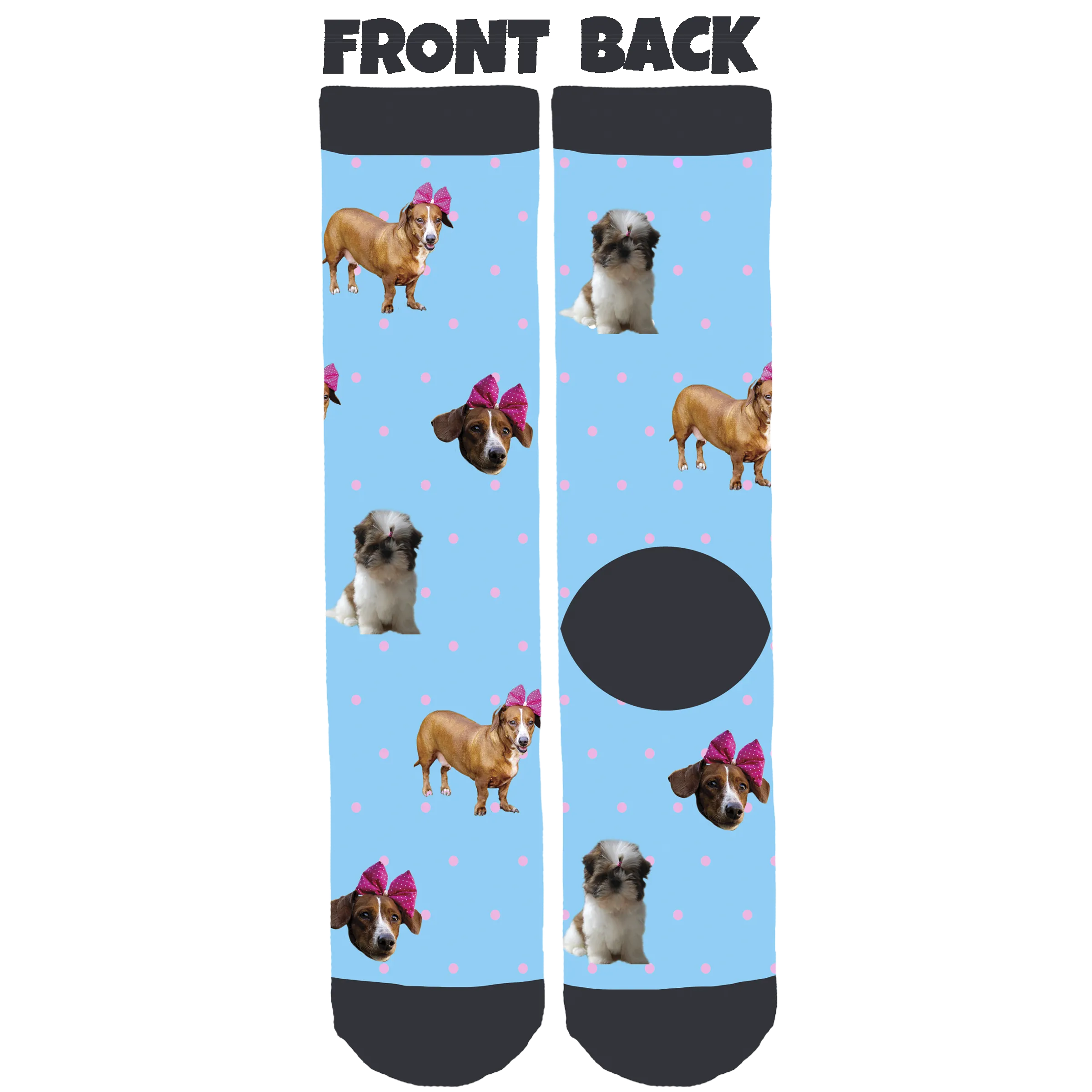 My Dog Mel Crew Socks