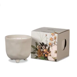 Myrtle & Moss - Botanical Candle - Flora (Pebble Grey Pot)