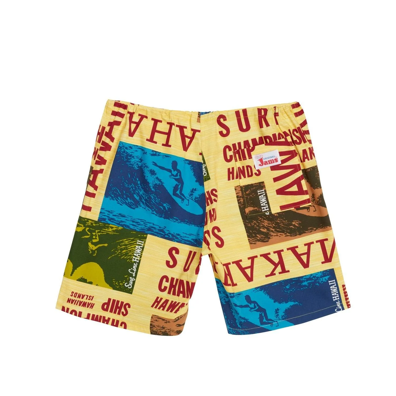 Original Jams Short - Surf Contest Yellow