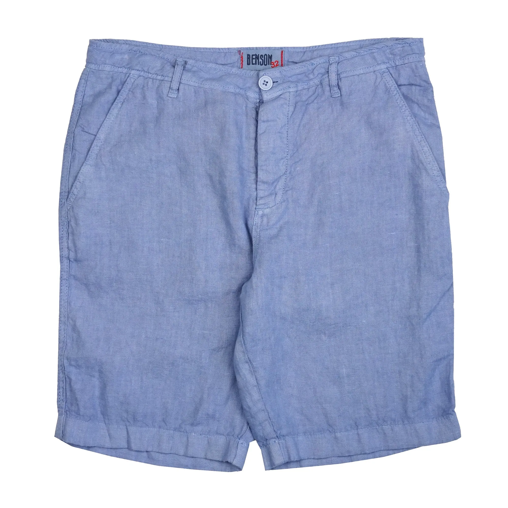 Palm Springs Mauve Linen Shorts